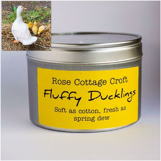Fluffy Ducklings Candle