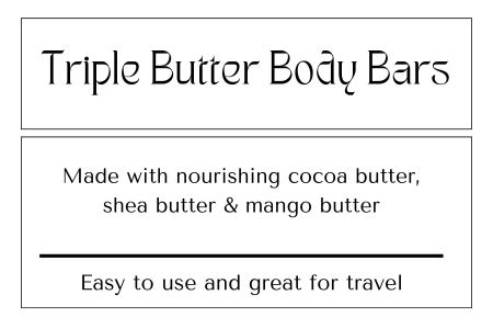 Picture for category Triple Butter Body Bars